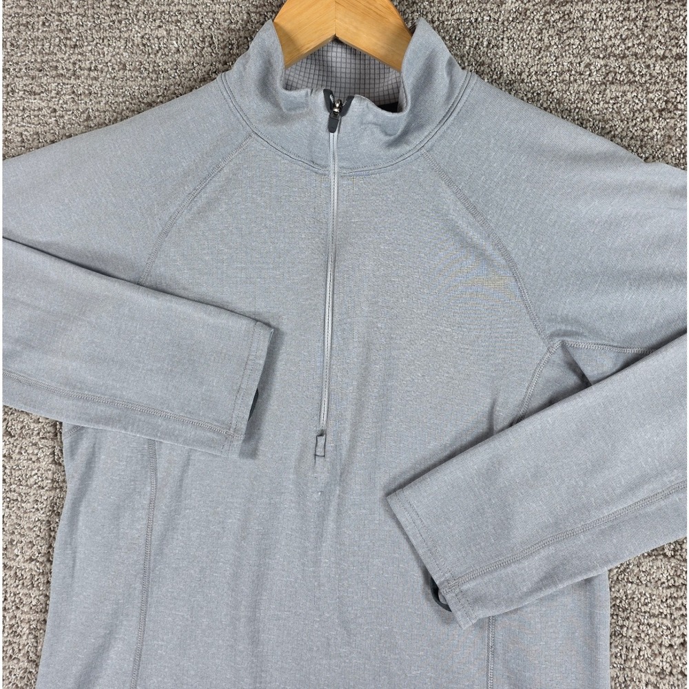Patagonia Womens Midweight Capilene Baselayer Quarter Zip Neck Pullover Size S